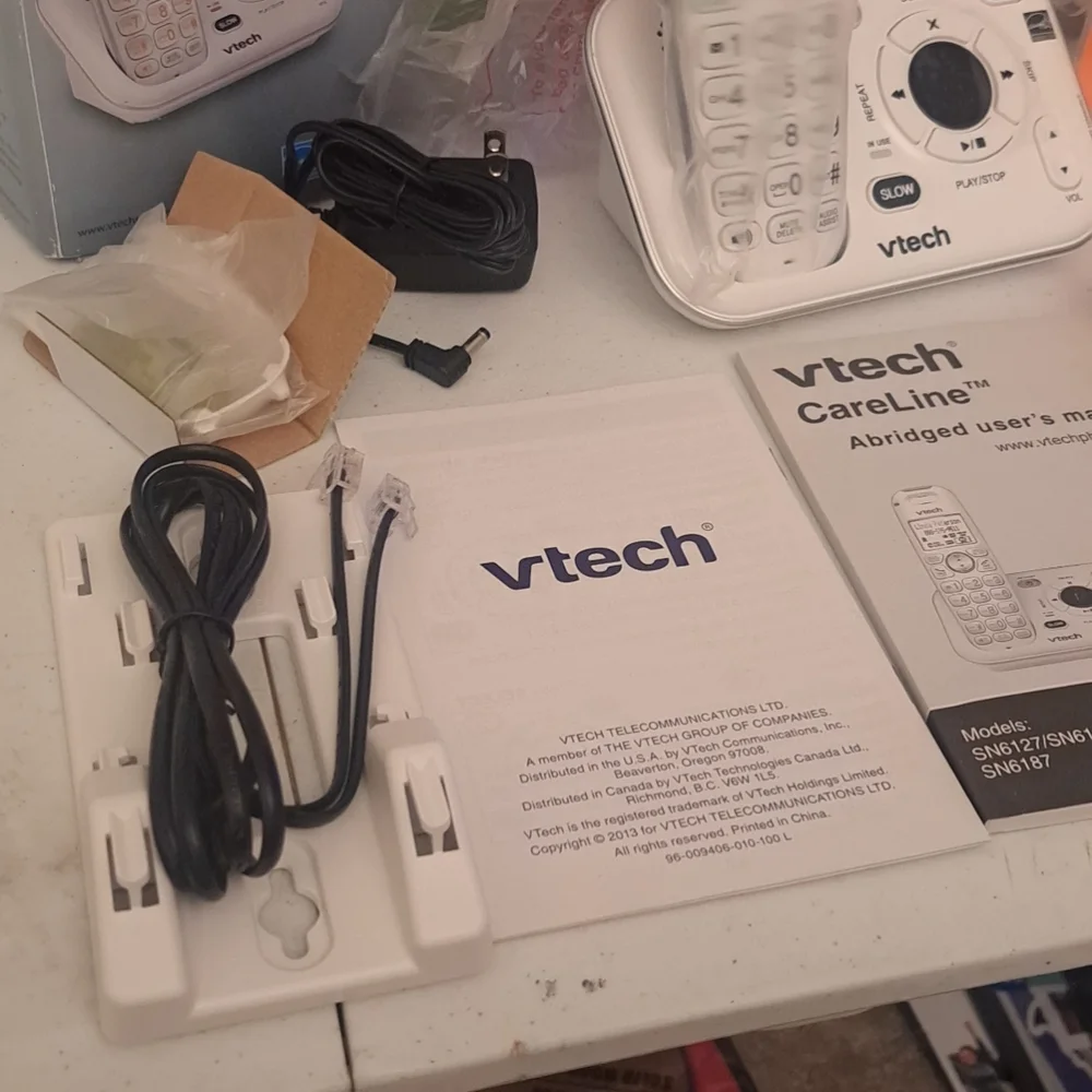 VTech White Portable Safety Pendant